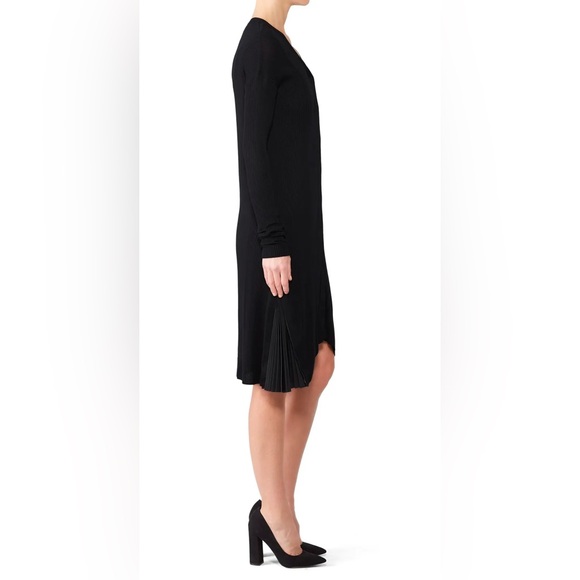 ADEAM Black Cardigan Dress, Size L - Picture 4 of 16